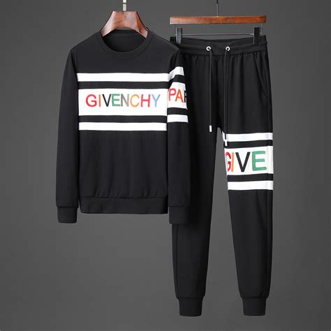 givenchy tracksuit side logo|givenchy tracksuit for men.